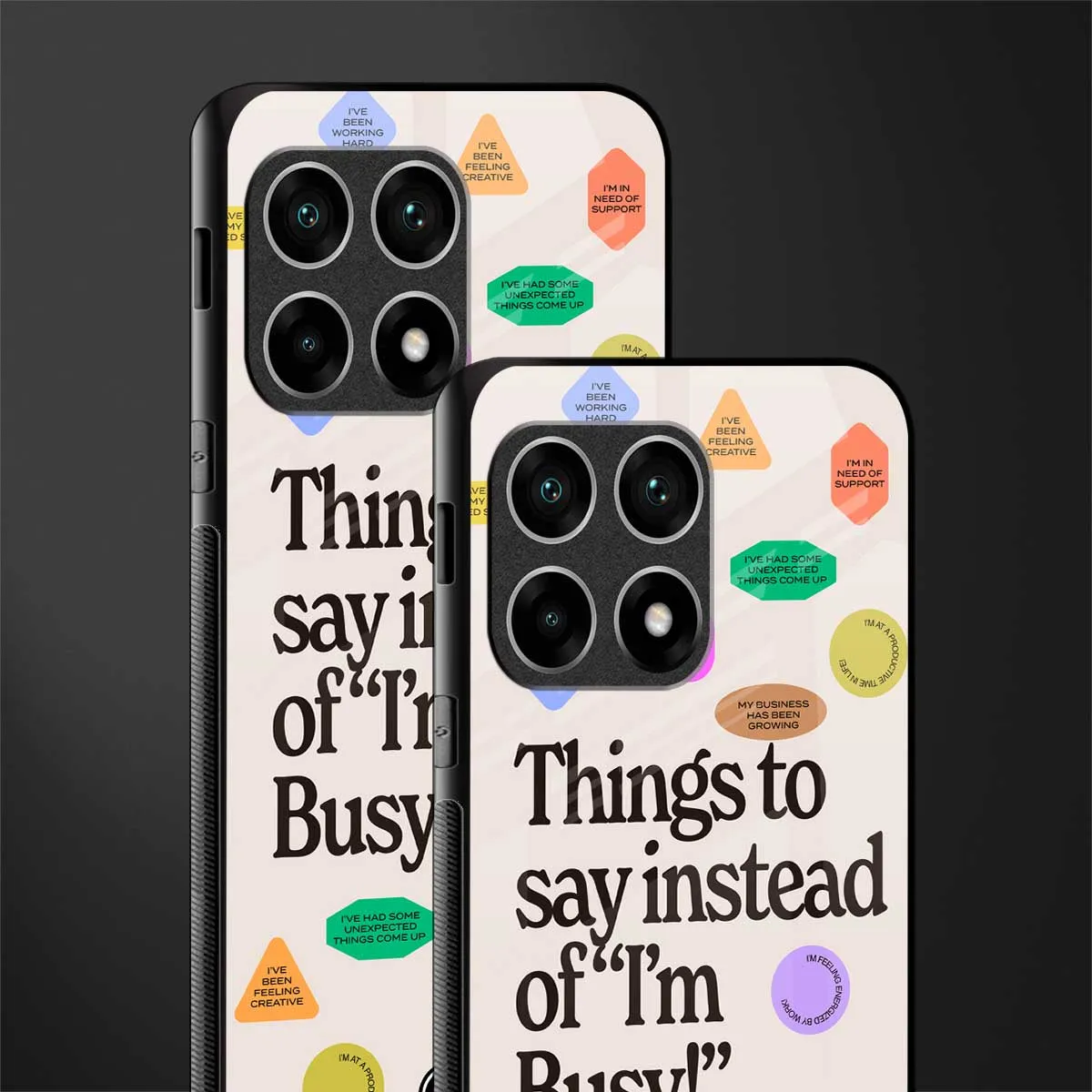 10 Things To Say Phone Case for OnePlus 10 Pro 5G | Glass Case