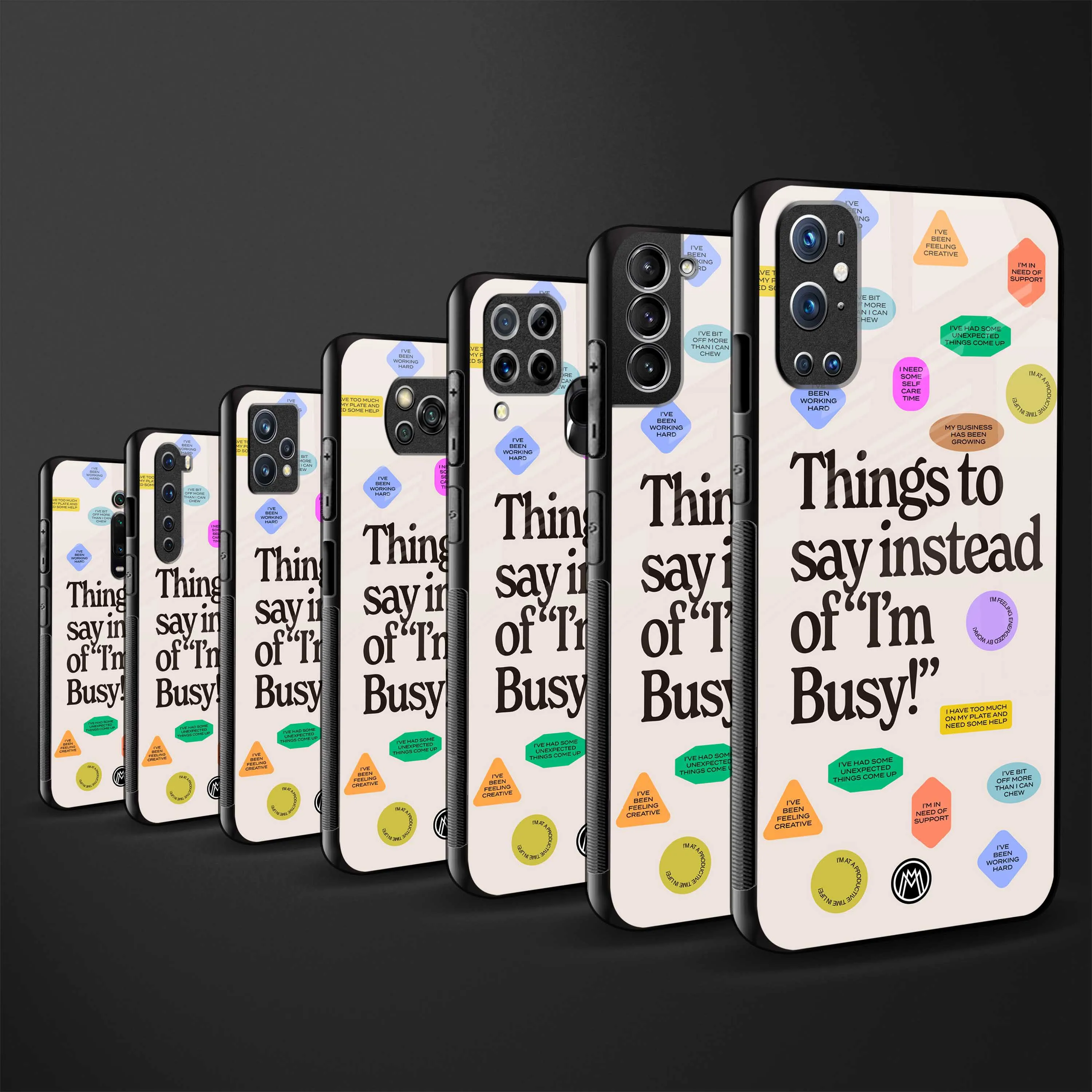 10 Things To Say Phone Case for Samsung Galaxy A24 4G | Glass Case