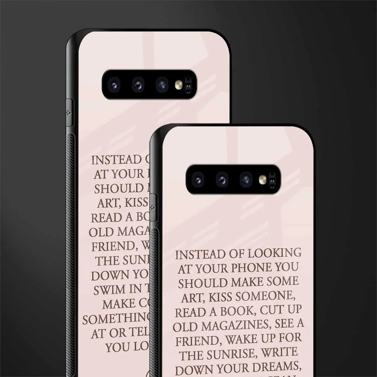 11 Things To Do Phone Case for Samsung Galaxy S10 Plus | Glass Case