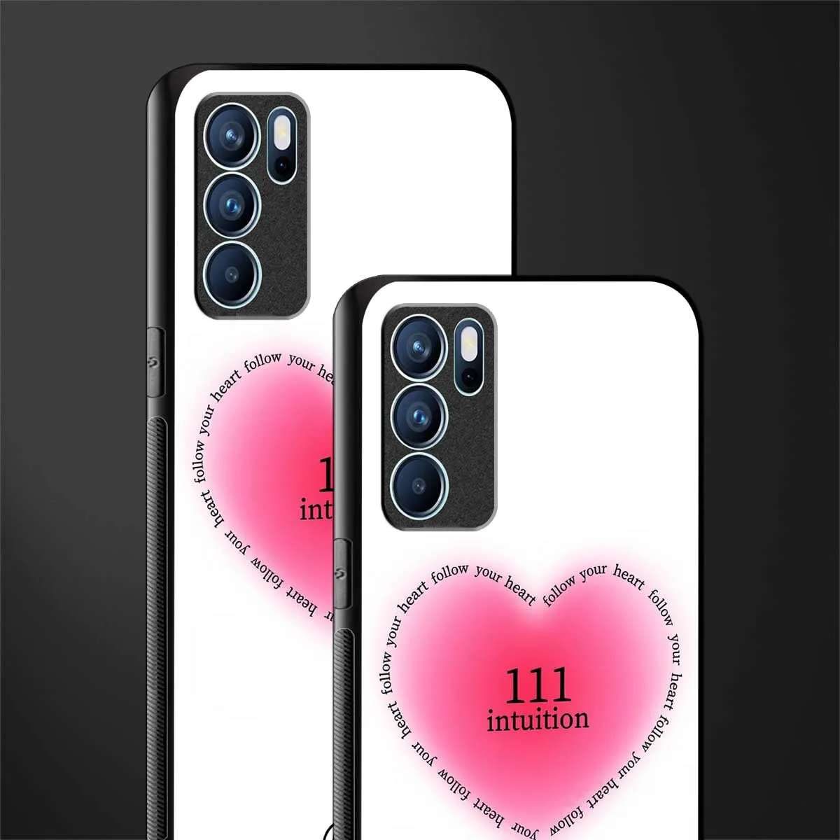 111 Intuition Phone Case for OPPO Reno6 Pro 5G | Glass Case