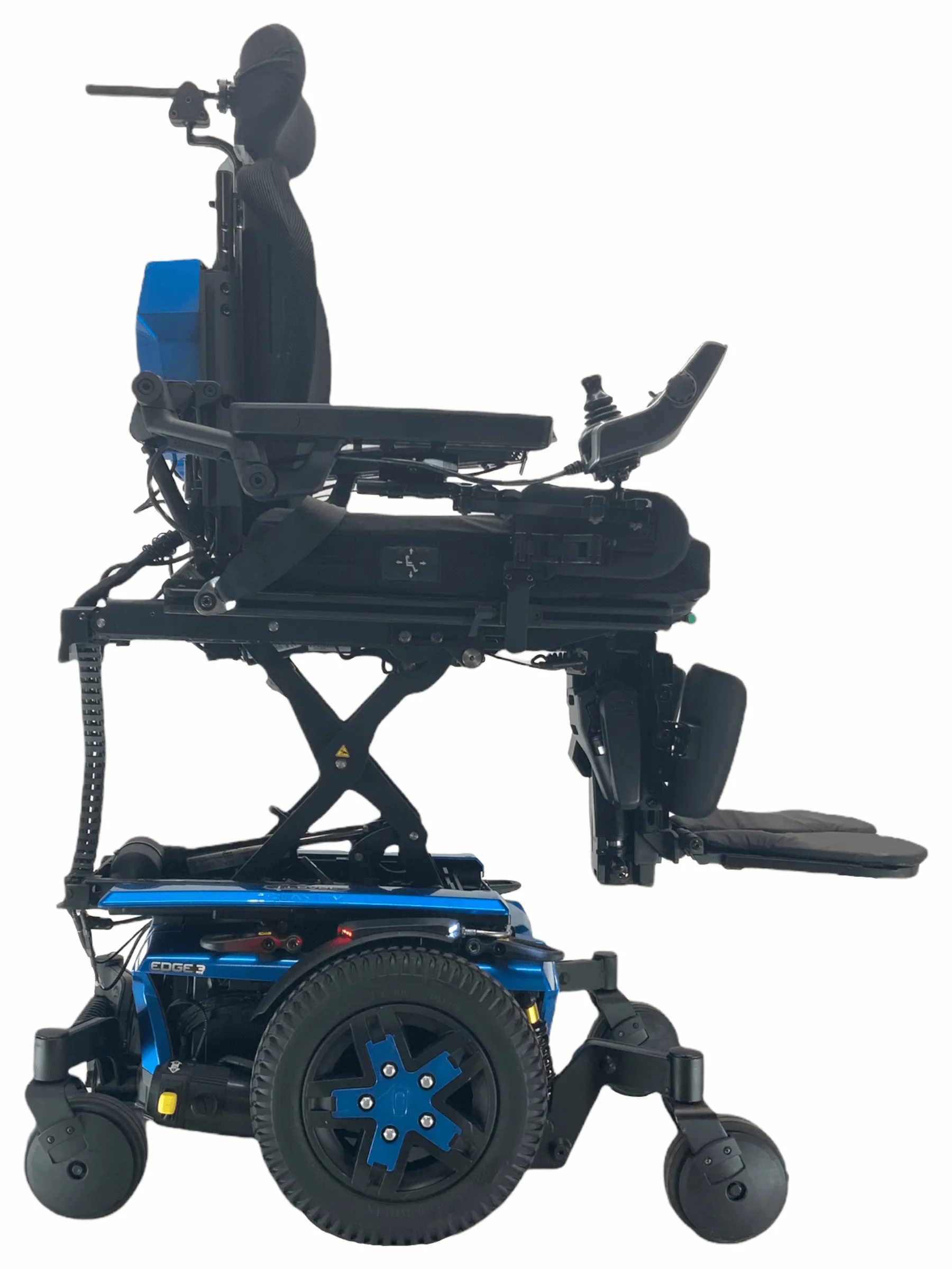 2020 Pride Mobility Quantum Q6 Edge 3 with iLevel Rehab Power Chair | 18" x 19" Seat | Seat Elevate, Tilt, Recline, Power Legs