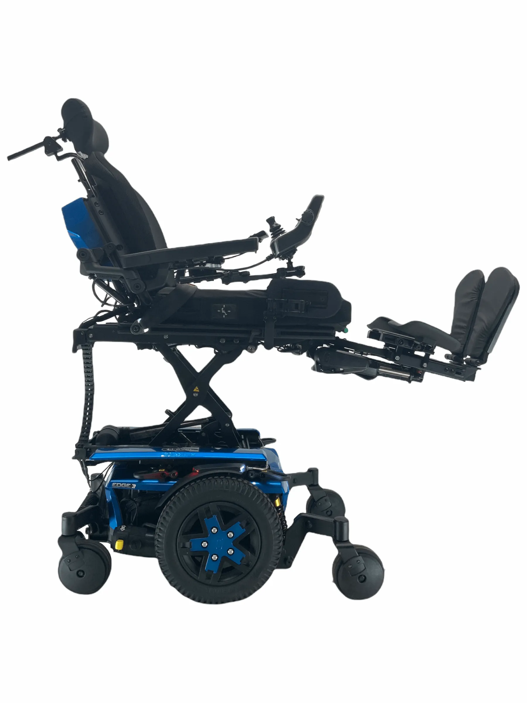 2020 Pride Mobility Quantum Q6 Edge 3 with iLevel Rehab Power Chair | 18" x 19" Seat | Seat Elevate, Tilt, Recline, Power Legs