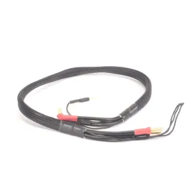 2S LiPo Balance Charge Lead, 4mm Chg / 4-5mm Batt