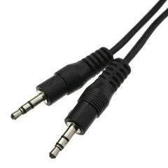 3.5mm Stereo Cable, 3.5mm Male, 3 foot