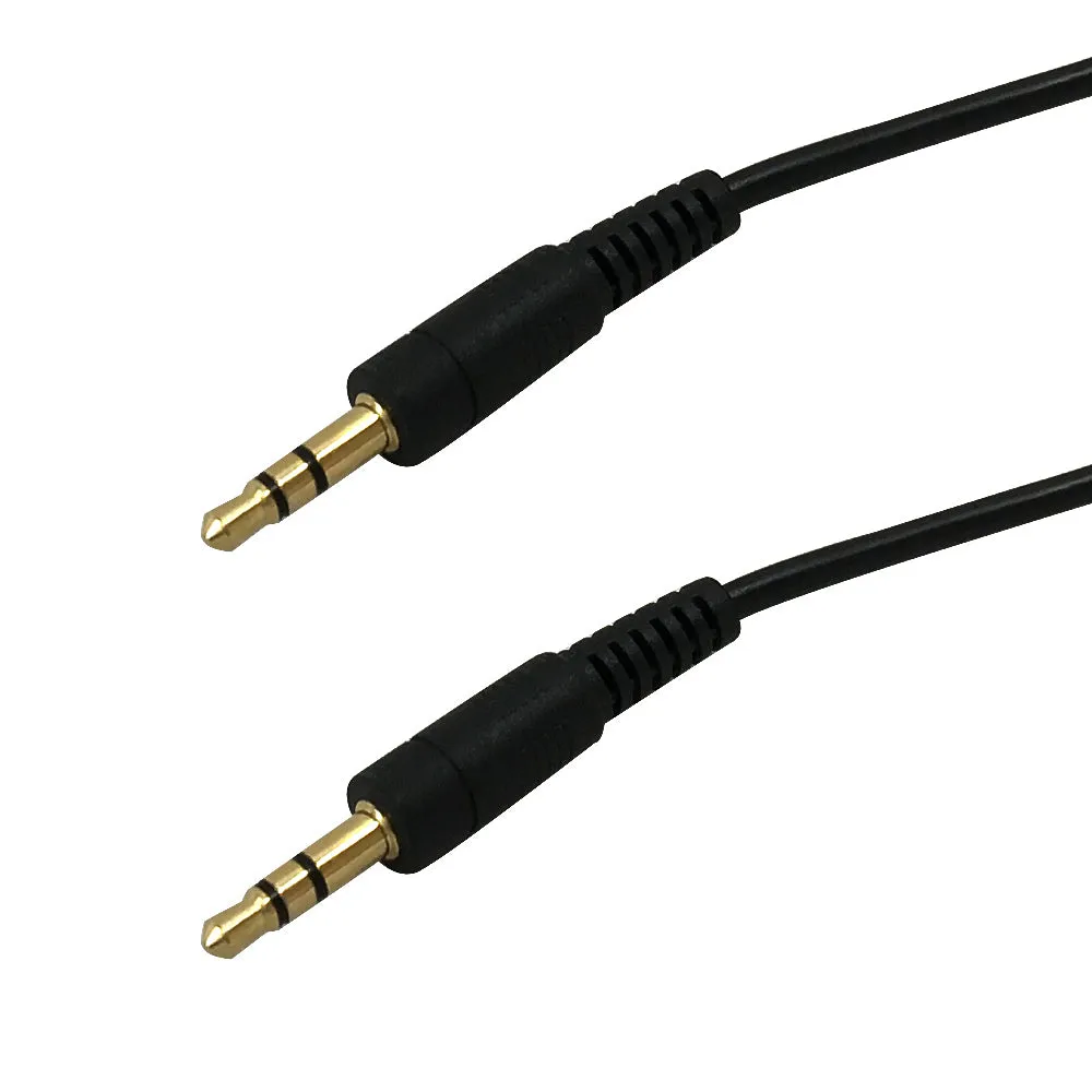 3.5mm Stereo Male to Male Cable - Riser Rated CMR/FT4