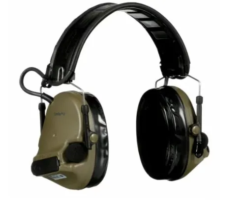 3M PELTOR MT20H682FB-09 GN ComTac V Hearing Defender Headset Foldable Green