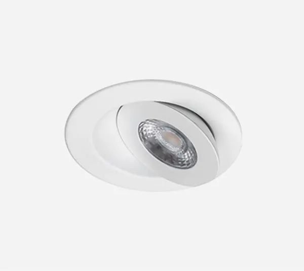 4" Gimbal Recessed LED Downlights - 5000k - 9W