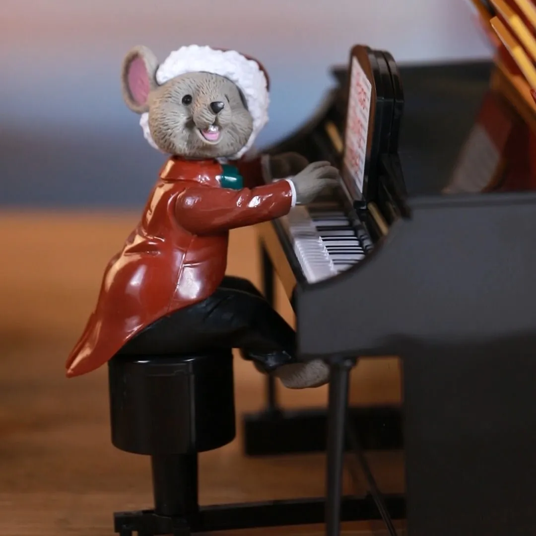 7 in. Animated Magical Maestro Mouse Piano