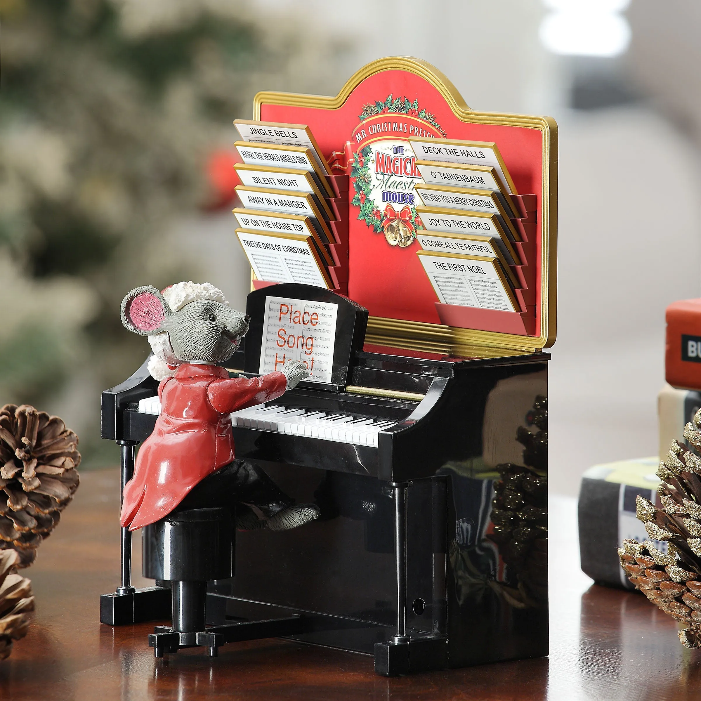 7 in. Animated Magical Maestro Mouse Piano