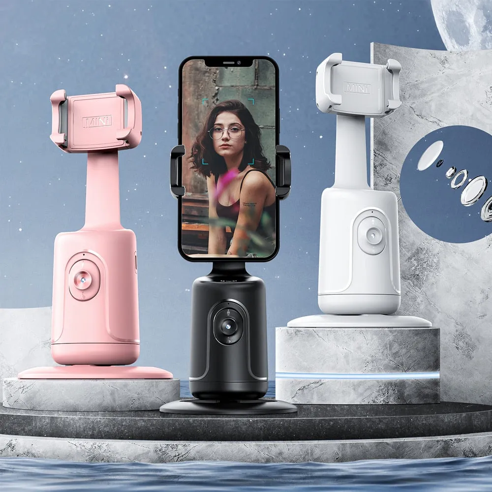 ABS Smartphone Stabilizer & Face Tracking Phone Holder with 360° video camera accessories