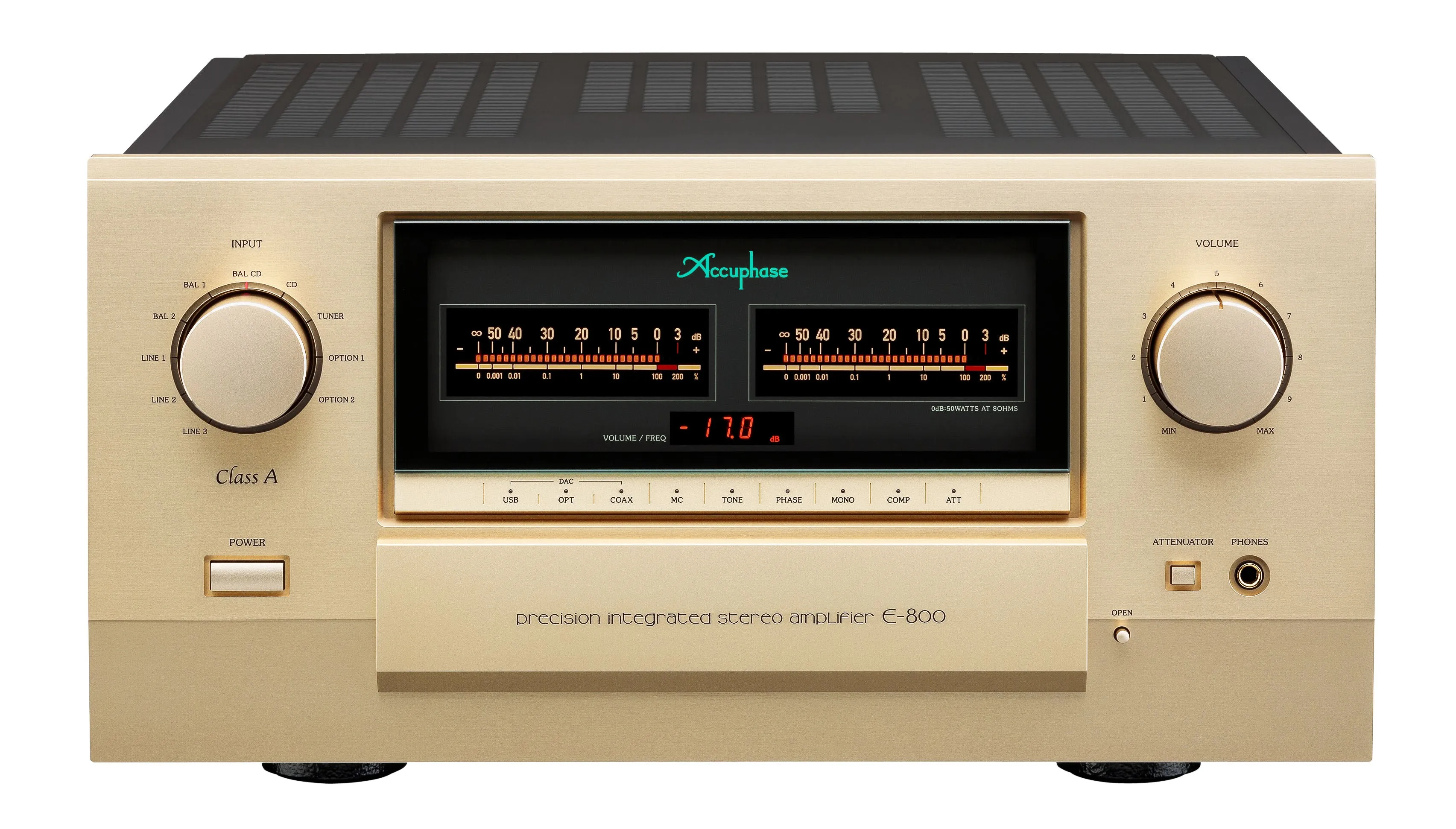 Accuphase E-800 Class A Precision Integrated Stereo Amplifier