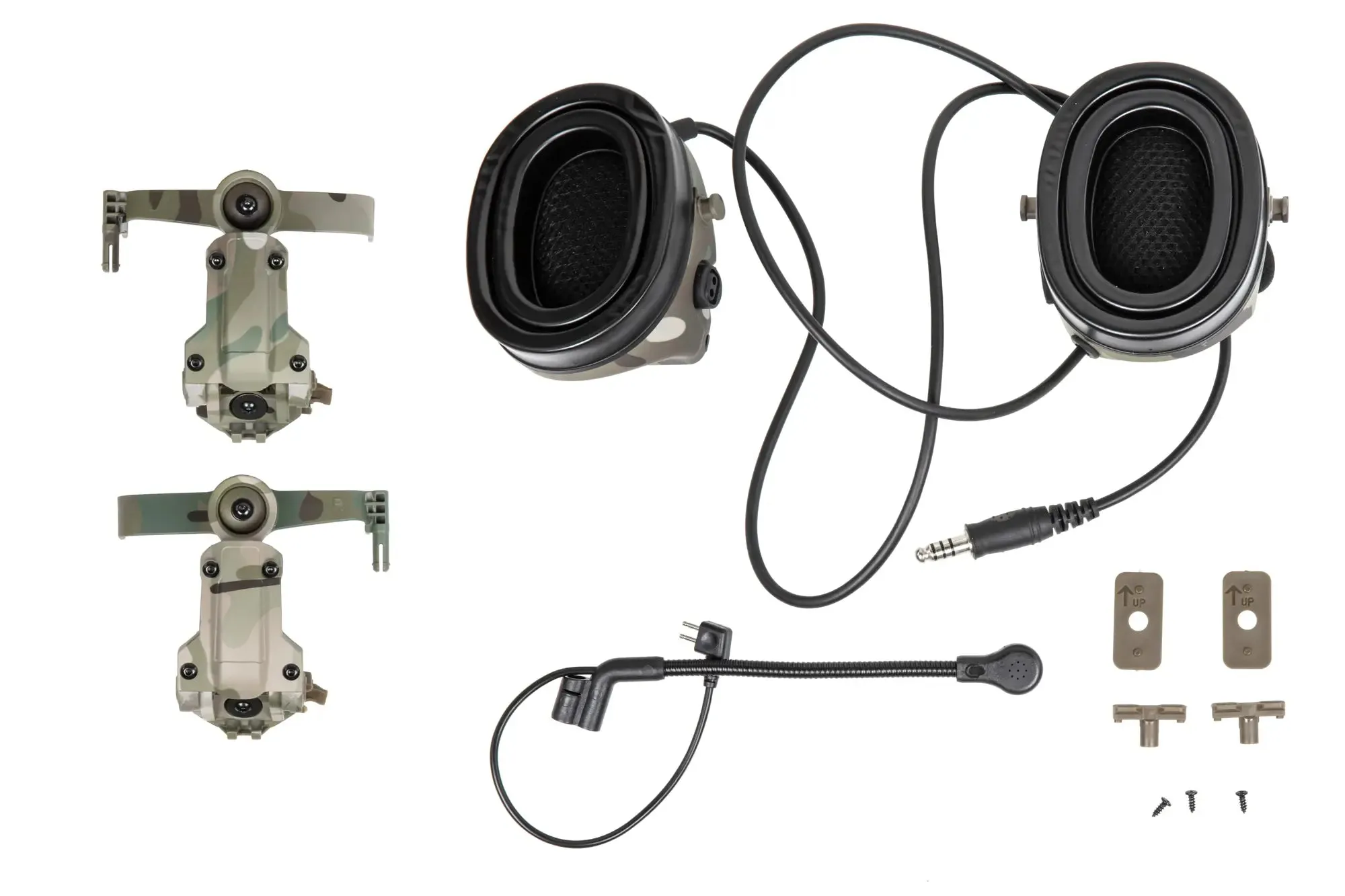 Active hearing protectors Wosport C5 HD-24 Multicam