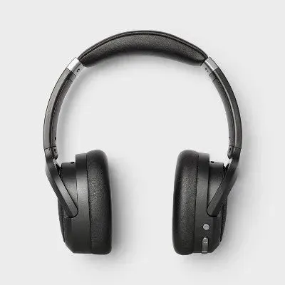 Active Noise Canceling Bluetooth Wireless Over Ear Headphones - heyday Black