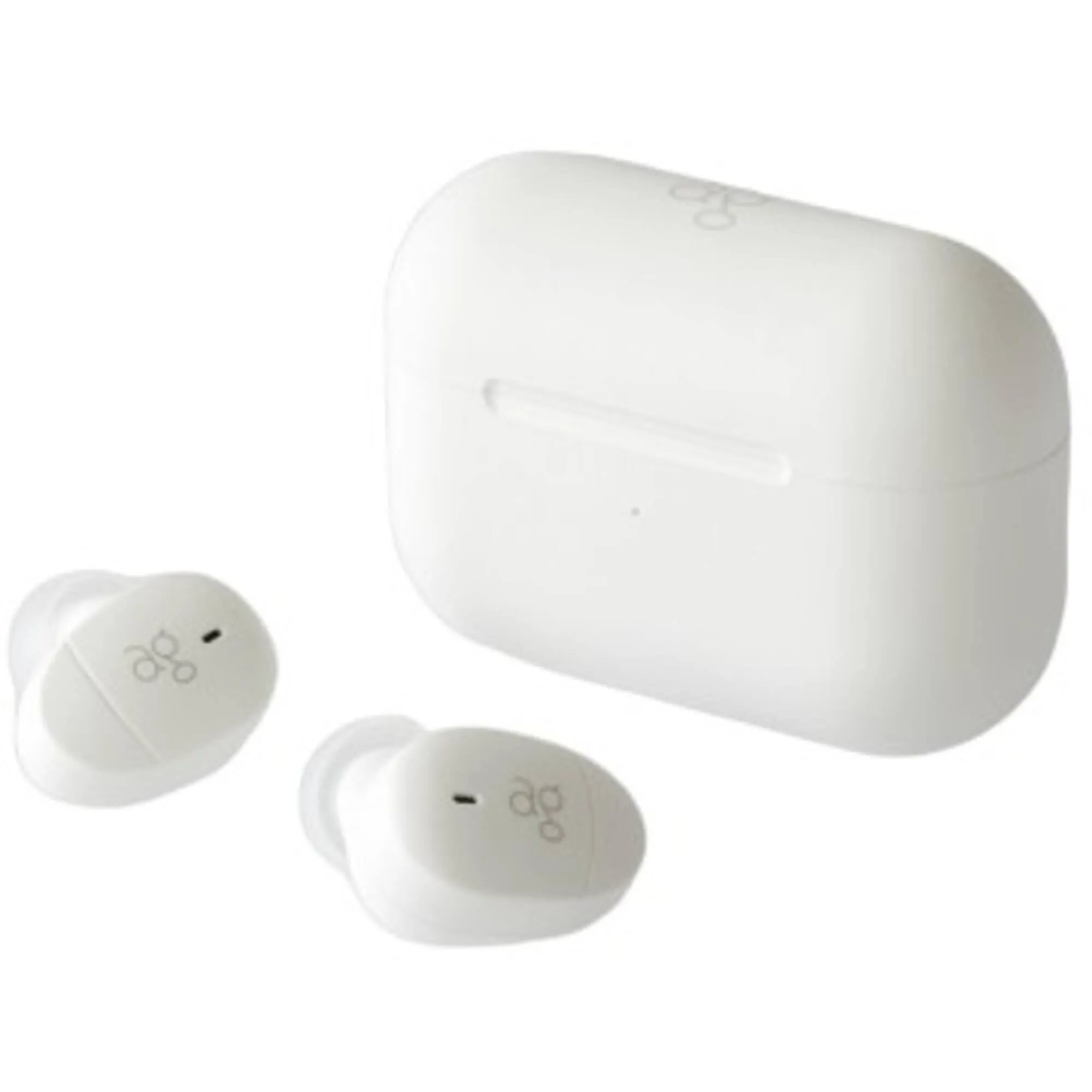 AG Earbuds - Cotsubu Touch Sensor Natural Sound True Wireless, Snow | TWSO9R-WHT