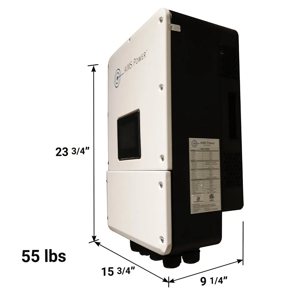 AIMS Power Hybrid Inverter Charger | 9600 Watt Output | 15,000 Watt Solar Input