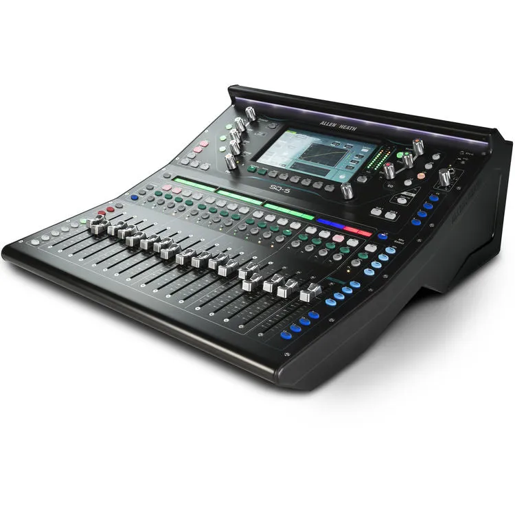 Allen & Heath SQ-5 48-Channel / 36-Bus Digital Mixer with 16 1 Motorized Faders