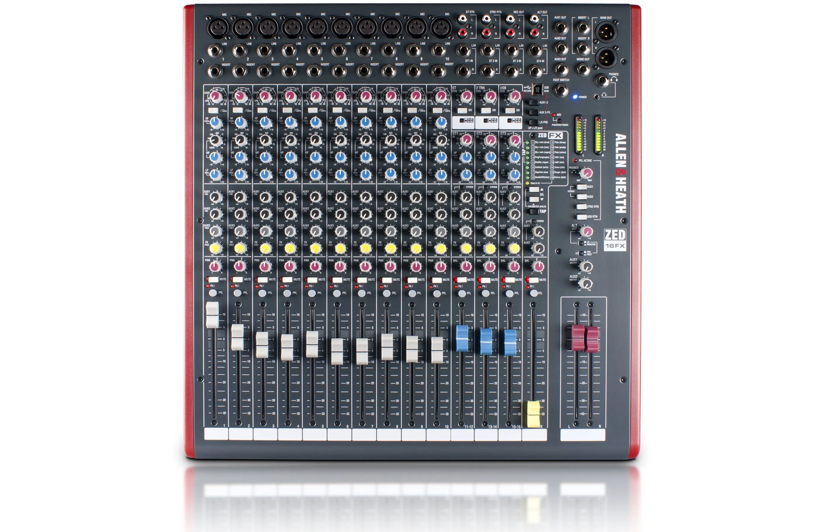 Allen & Heath ZED-16FX Multipurpose USB Mixer With FX