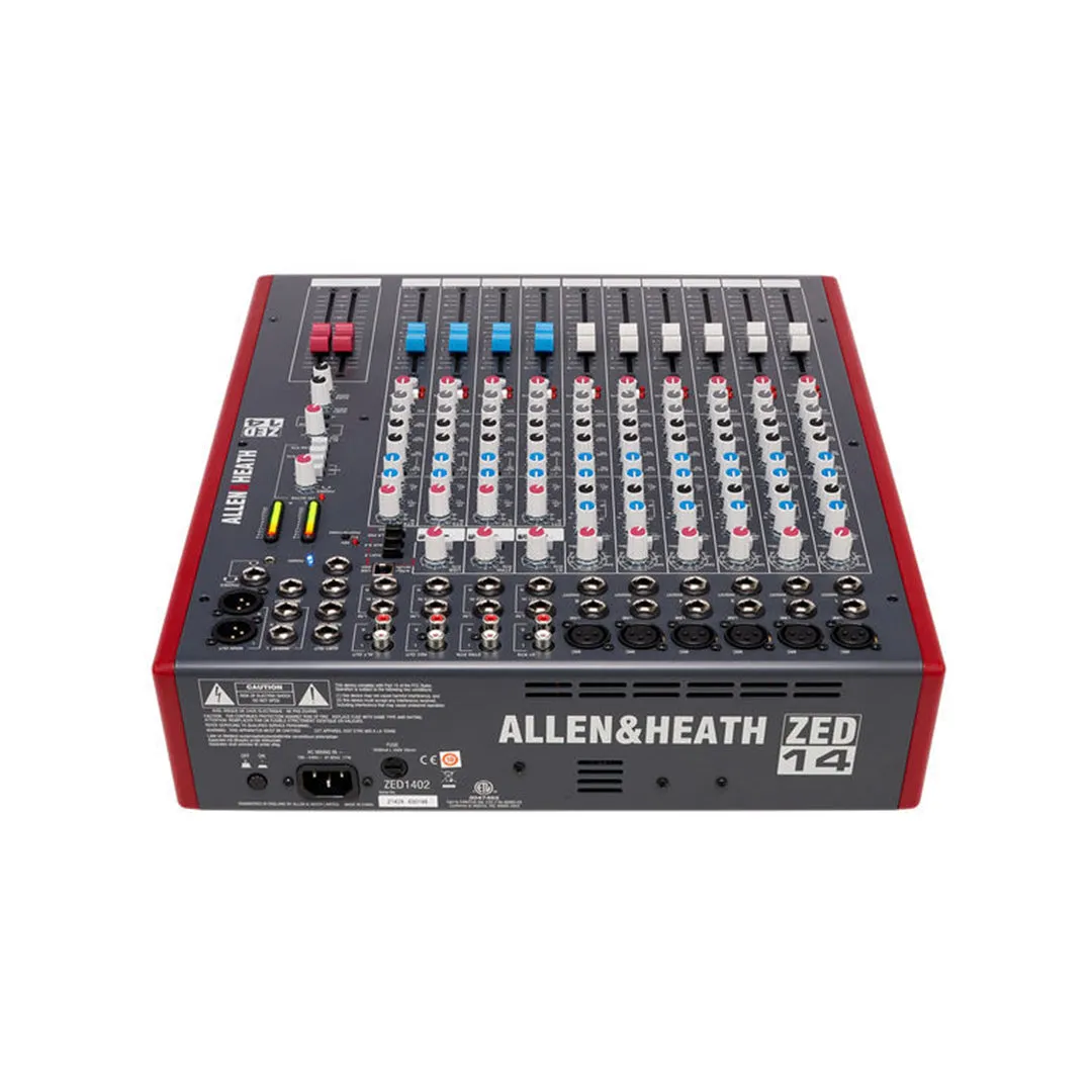 Allen and Heath ZED-1402 14-channel PA Mixer