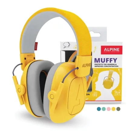 Alpine Hearing Protection Muffy Headphones for Kids (3 Colors)