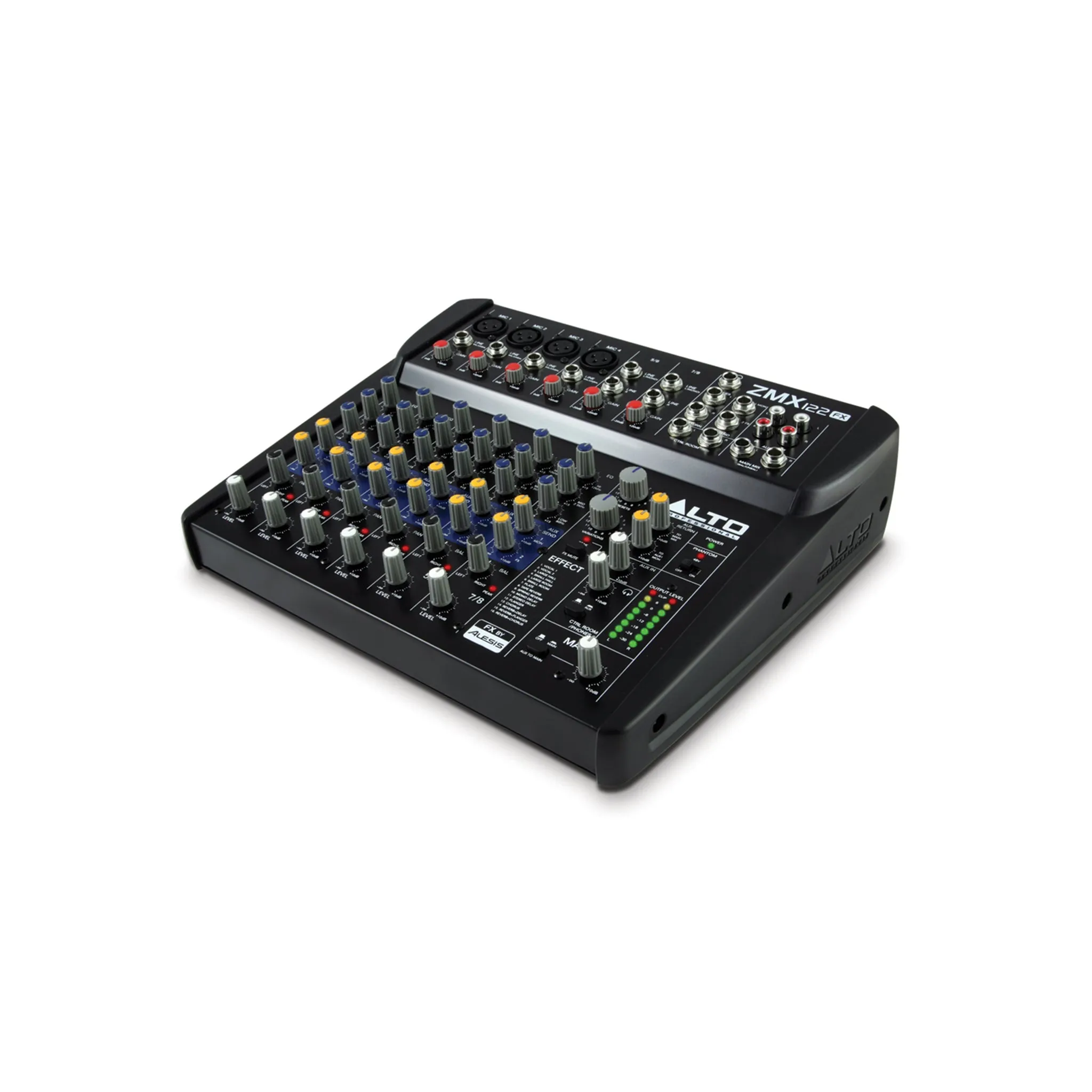 Alto Professional ZMX122FX 8-Channel Compact PA Mixer with Effects