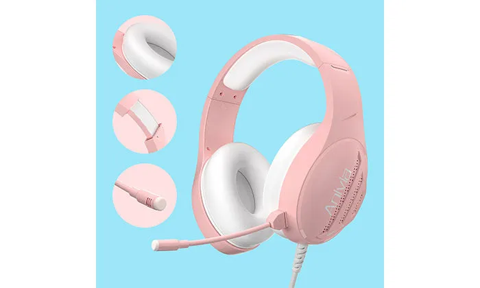 Anivia A10 Wired Headset - Pink