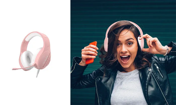 Anivia A10 Wired Headset - Pink