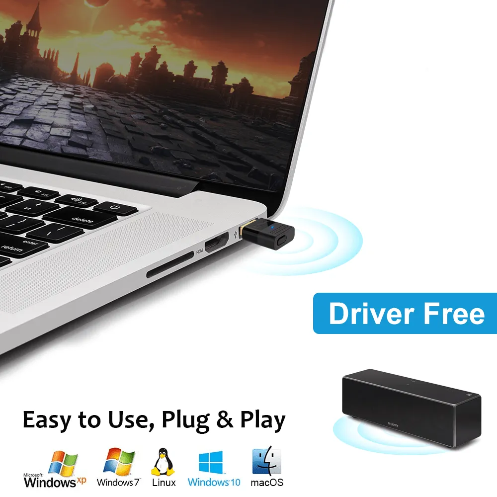 B10 USB Bluetooth Audio Transmitter