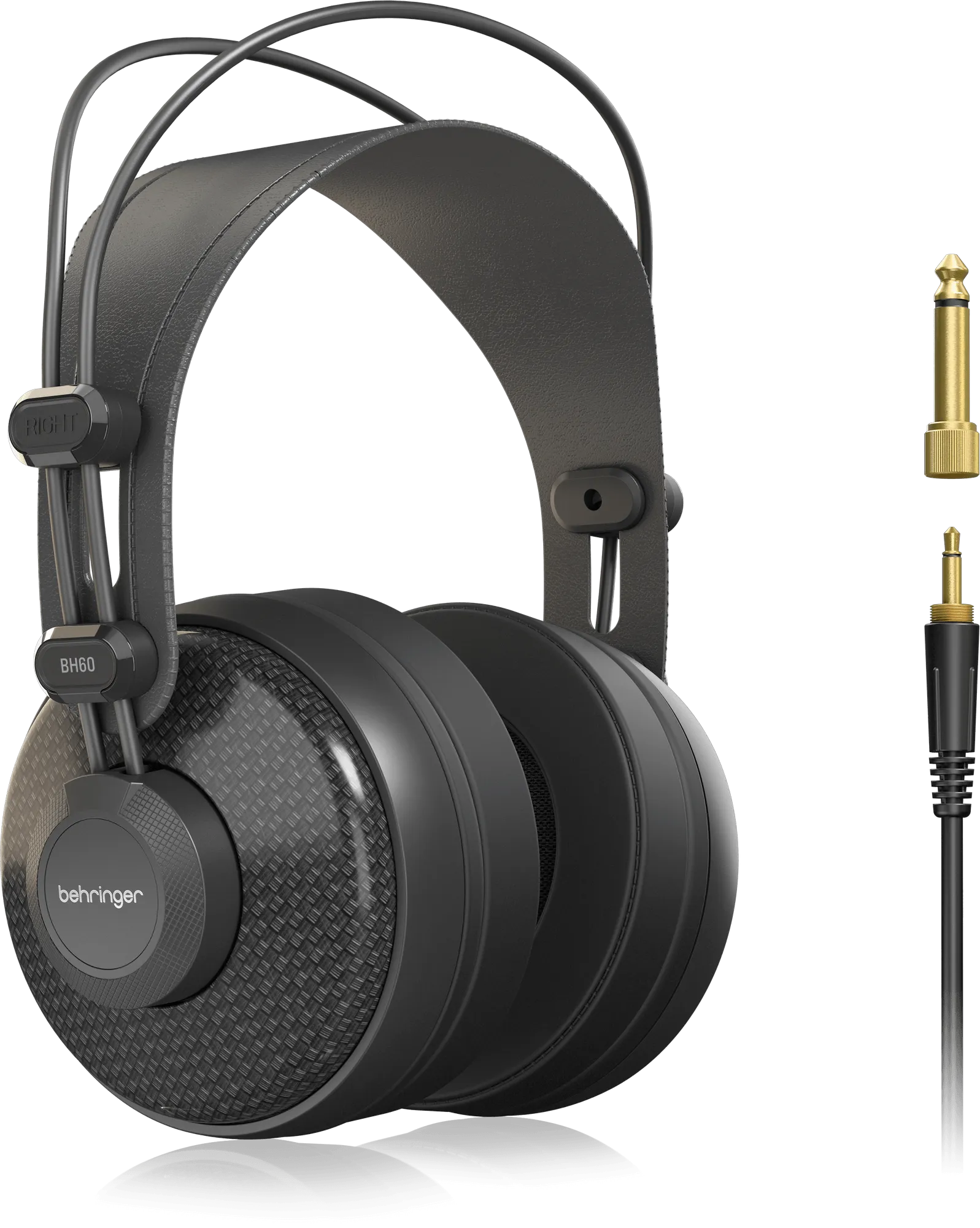 Behringer BH60 Premium 51 mm Circum-Aural High-Fidelity Headphones, CLOSED-BACK