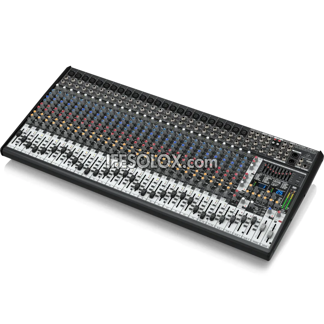 Behringer EURODESK SX3242FX 32-Input 4-Bus Studio/Live Mixer with XENYX Mic Preamplifiers - Brand New