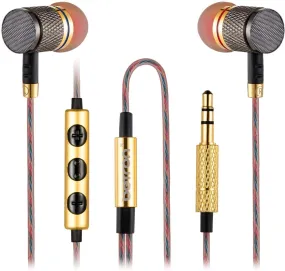 Betron YSM1000 In Ear Earphones Built In Microphone Volume Control Noise Isolating Bass for Samsung