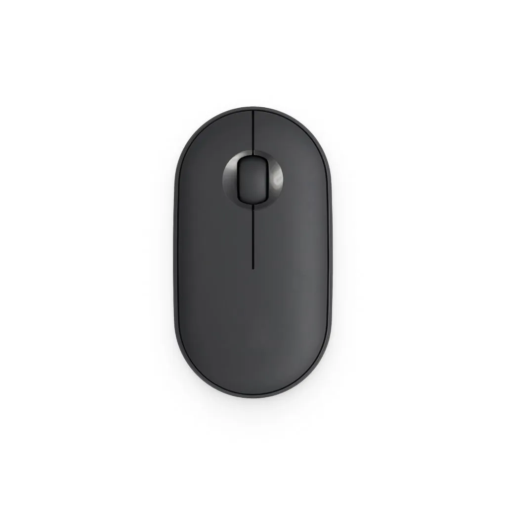 Black Ergonomic Wireless Mouse