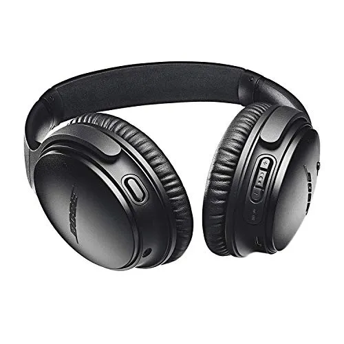 Bose QuietComfort 35 II Wireless Bluetooth Headphones, Noise-Cancelling, with Alexa voice control - Black