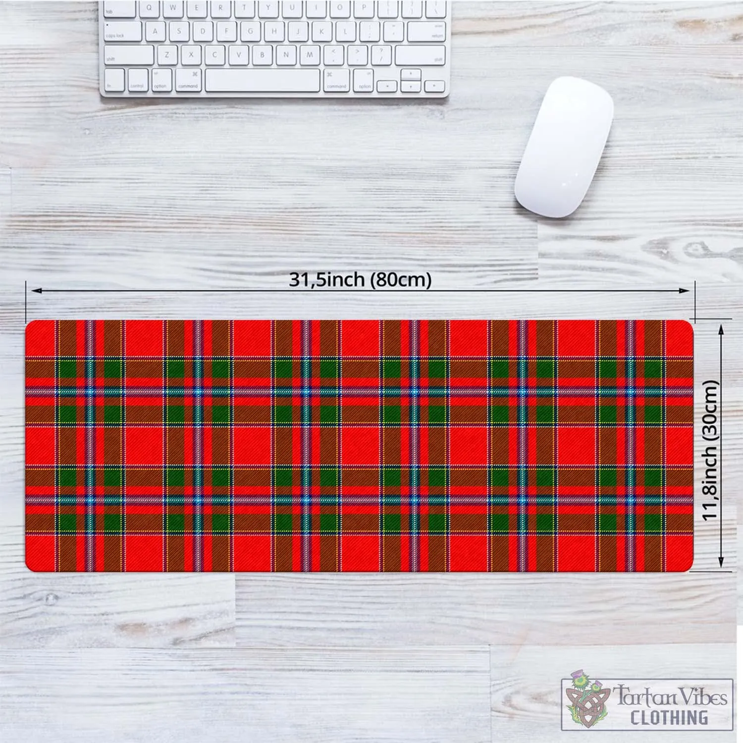 Butter Tartan Mouse Pad