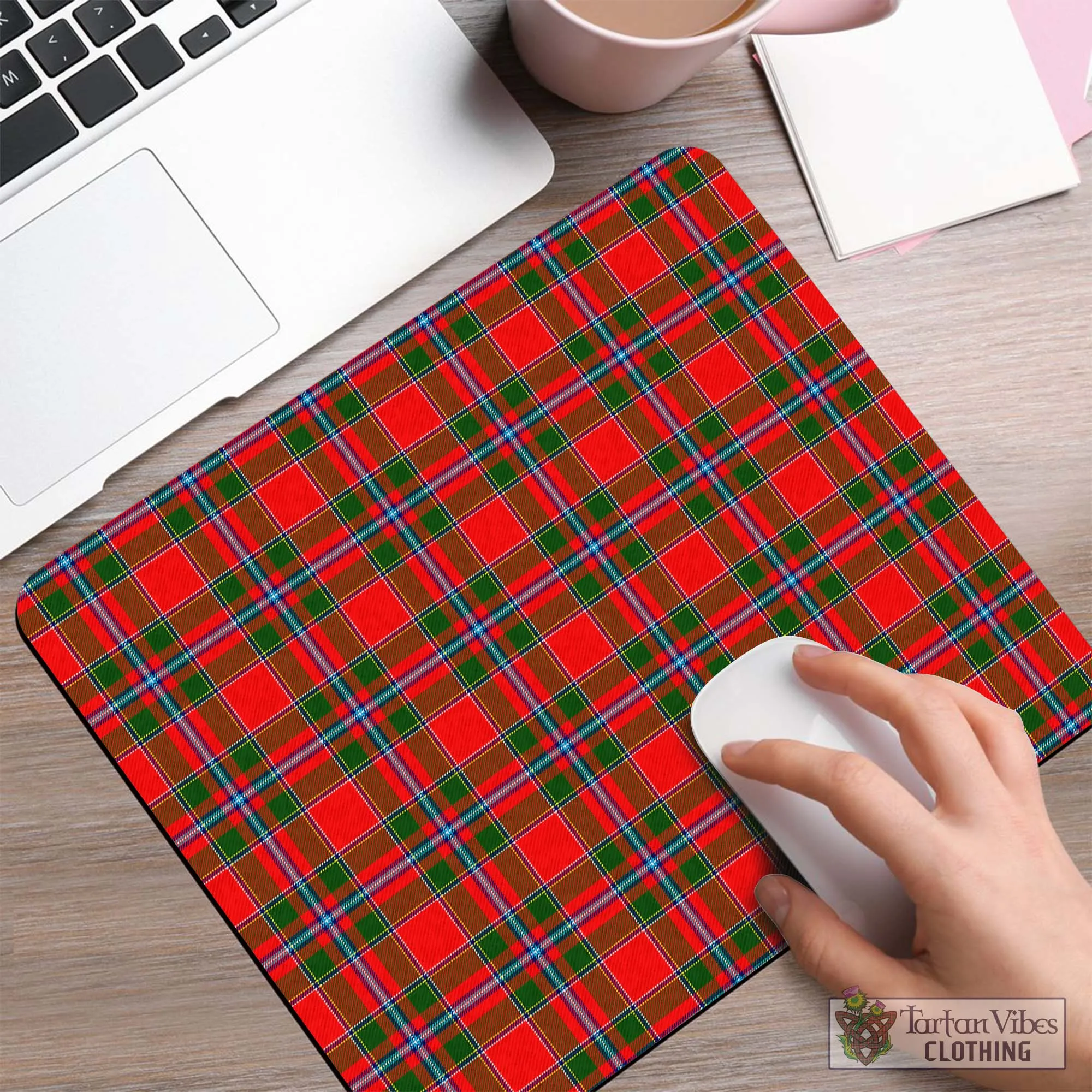 Butter Tartan Mouse Pad