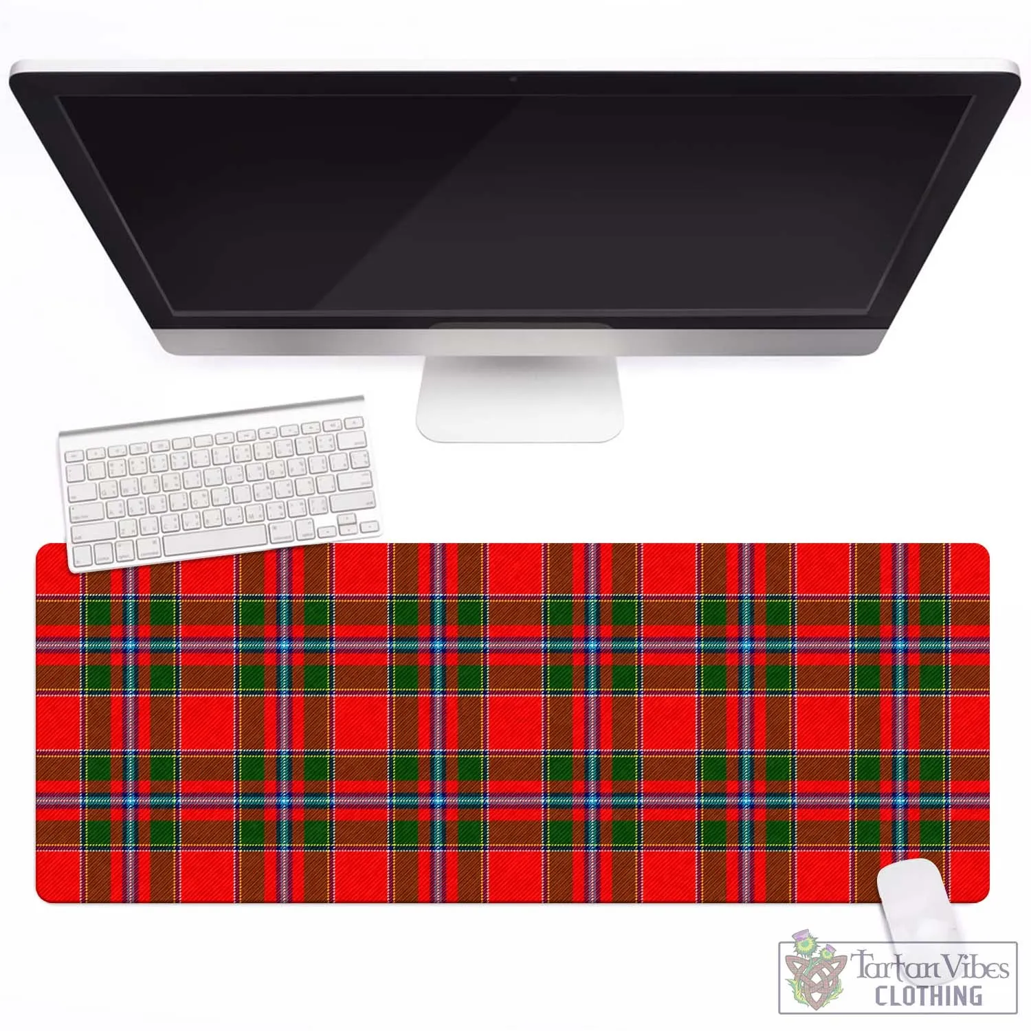 Butter Tartan Mouse Pad