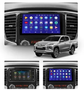 Car Dealz 10.2" Android 10.0 Mitsubishi Triton Challenger L200 5 2018-2020 In Dash Plus OEM Fascia