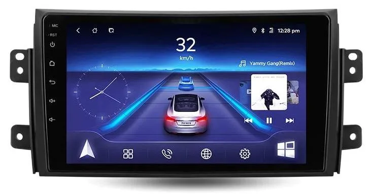 Car Dealz 9" Android 10.0 Suzuki SX4 1 2006-2013 In Dash Plus OEM Fascia