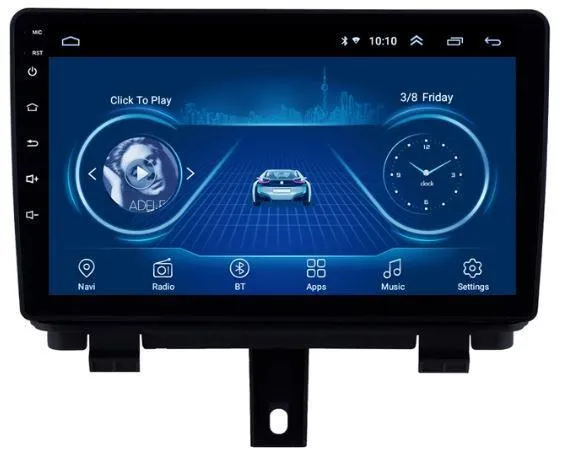 Car Dealz 9" Android 8.1 For AUDI Q3 2013-2017 GPS Bluetooth Car Player Navigation Radio Stereo DVD Head Unit In Dash Plus OEM Fascia