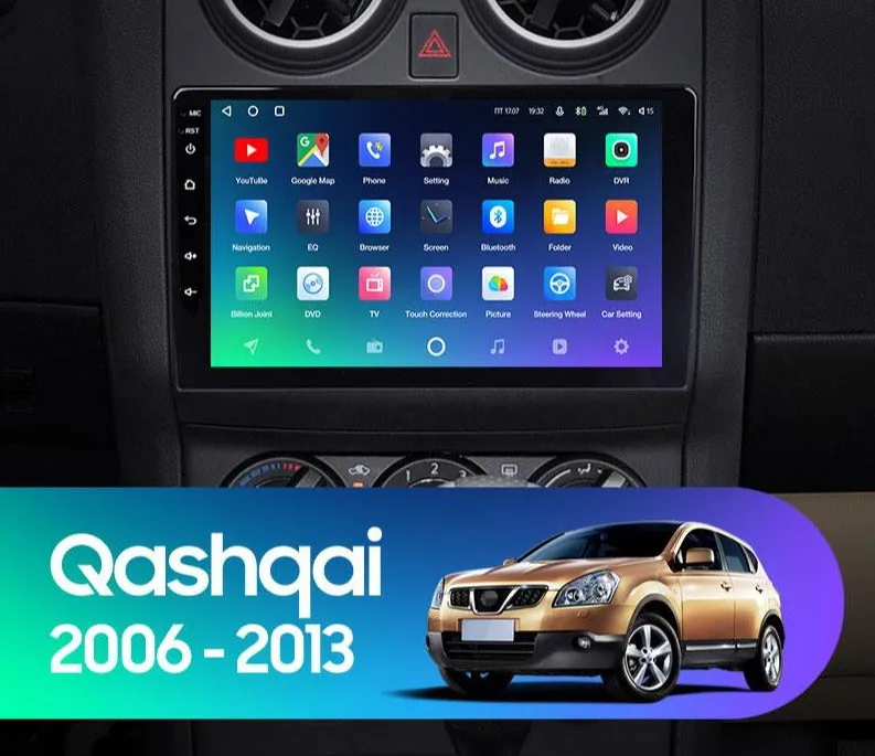 Car Dealz Premium Advanced 4G Data Model 10.2" Android 12.0 For Nissan Qashqai 1 J10 2006 - 2013