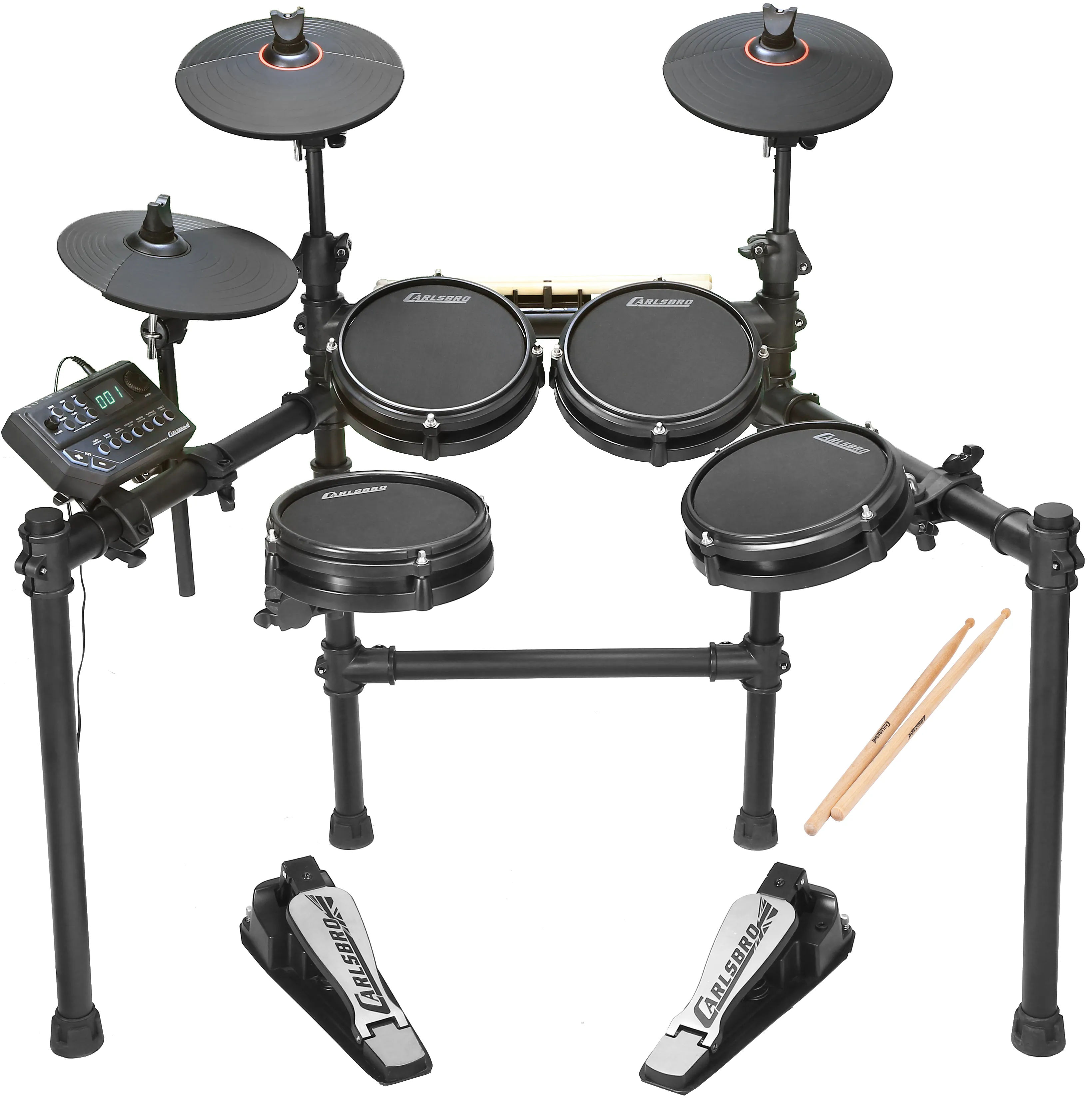 Carlsbro | CSD25MPACK | Electronic Drum Kit Bundle