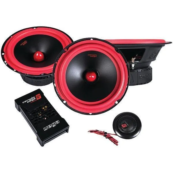 Cerwin-Vega Mobile V465C Vega Series 6.5inch 400-Watt 2-Way Component Speaker System