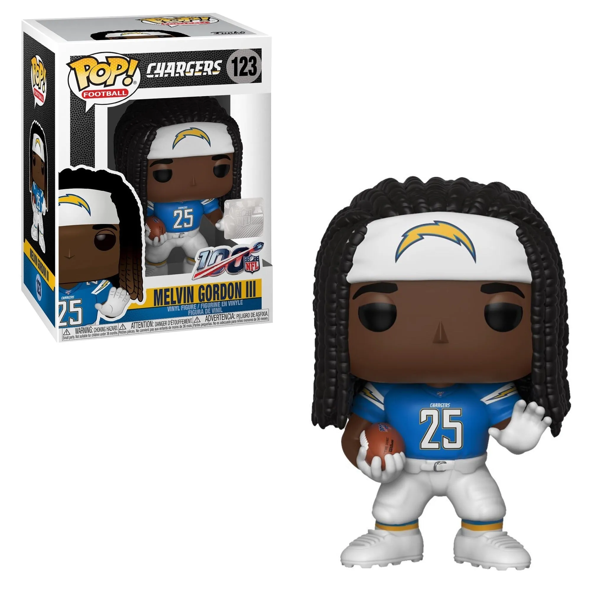 Chargers Melvin Gordon III Pop!  Vinyl Figure #123