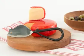 Cheese Board with Mouse Spreader Gift for the Wine and Cheese Lover