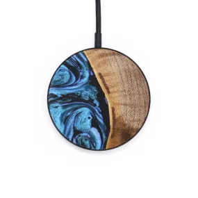 Circle ResinArt Wireless Charger - Lauren (Blue, 691442)