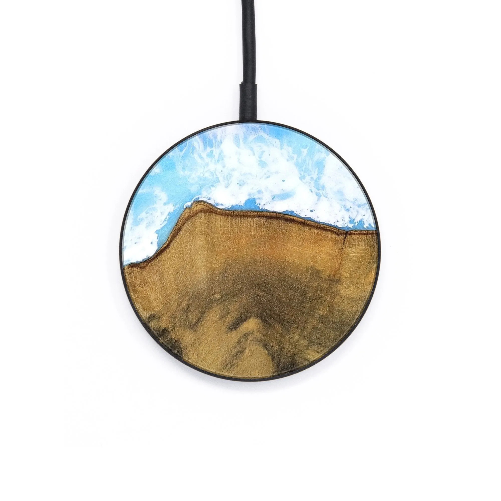 Circle Wood Wireless Charger - Elyn (Coastal, 737226)