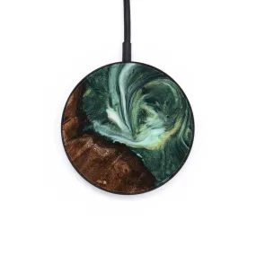 Circle Wood Wireless Charger - Gideon (Green, 741576)