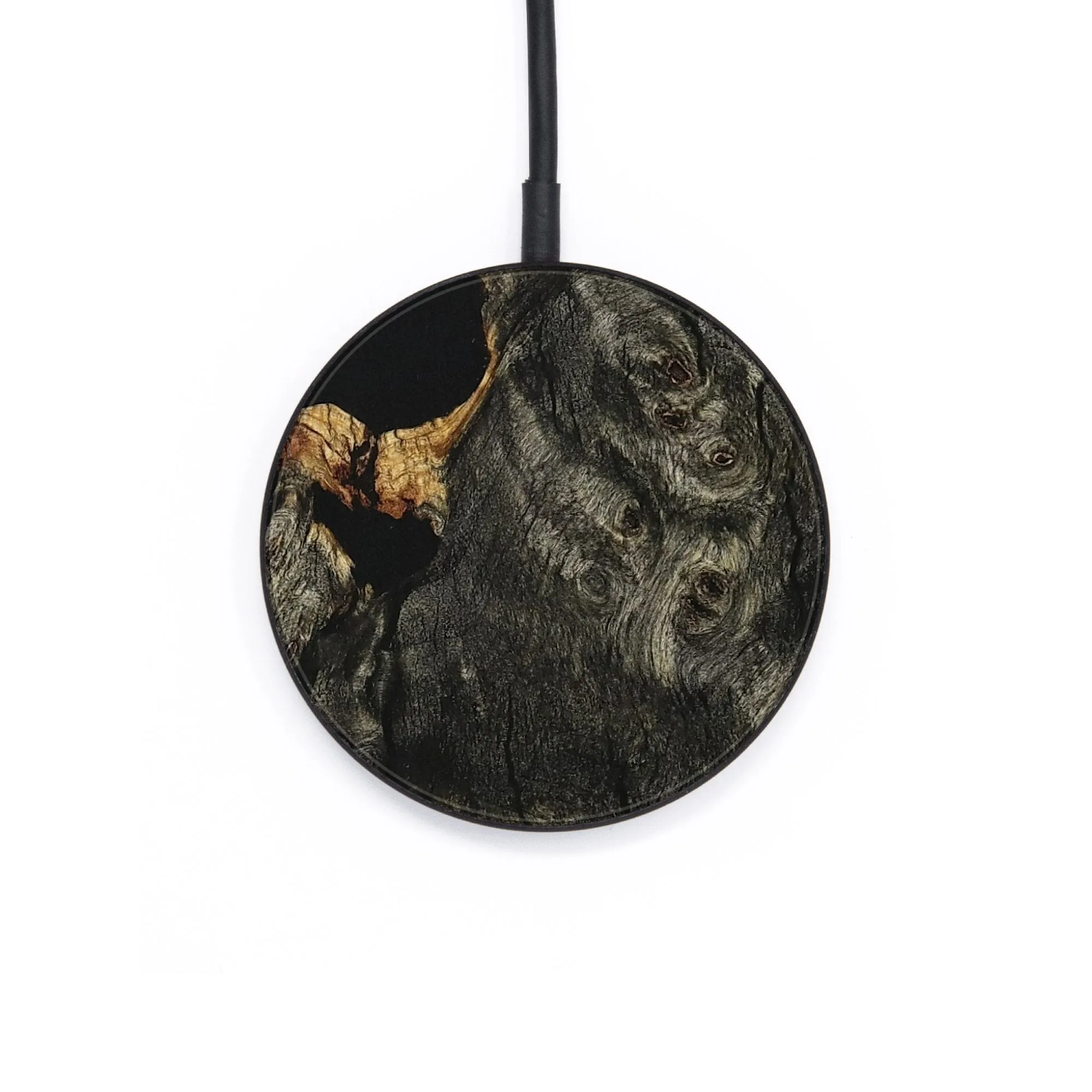 Circle Wood Wireless Charger - Utpala (Wood Burl, 733732)