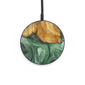 Circle Wood Wireless Charger - Vina (Green, 731083)