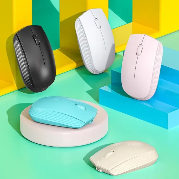 Compact 3-Button Wireless Optical Mouse with Dual Mode and Adjustable DPI