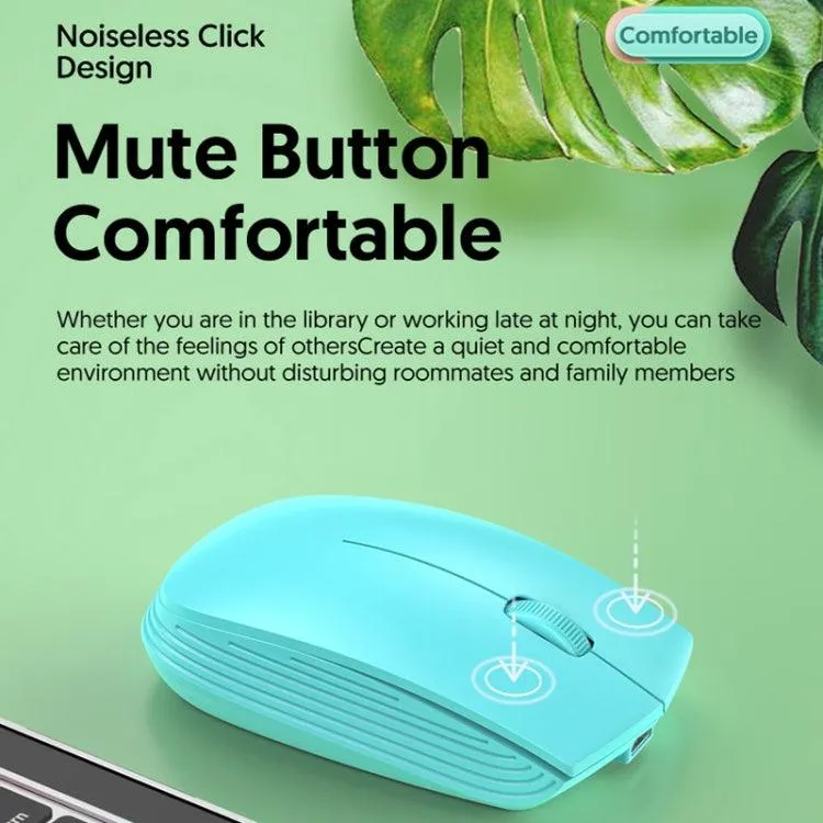 Compact 3-Button Wireless Optical Mouse with Dual Mode and Adjustable DPI